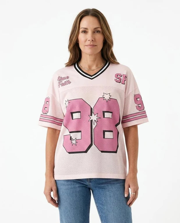 Grunt Line - Leven | Oversized Mesh T-Shirt Women