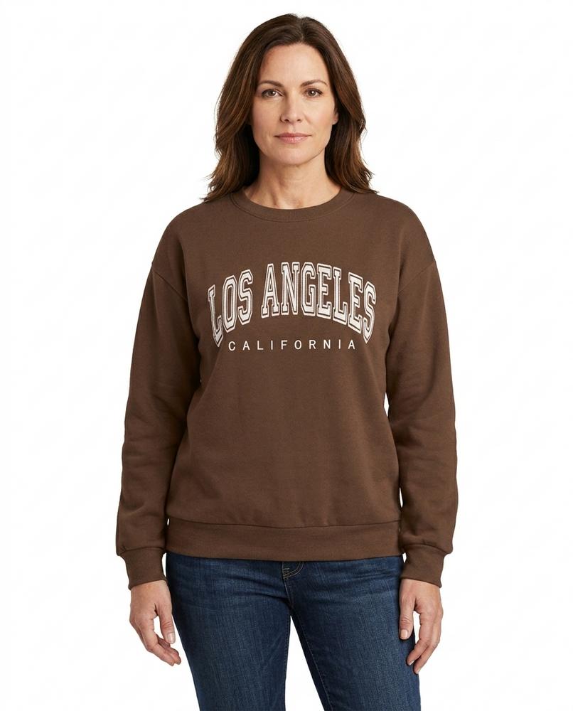 Grunt Line - Ridar | Graphic Print Crew Neck Sweatshirt Women