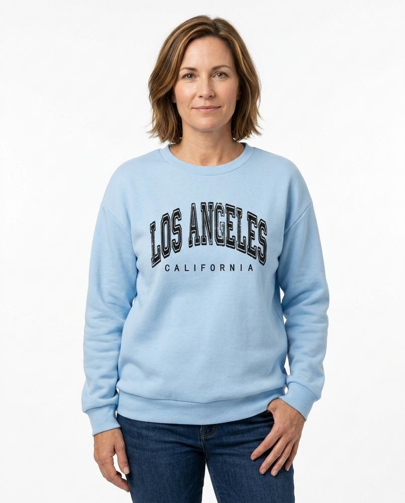 Grunt Line - Ridar | Graphic Print Crew Neck Sweatshirt Women