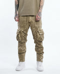 Grunt Line - Nomor | Washed Cargo Pants Men