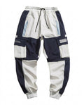 Grunt Line - Zevel | Color-Blocked Tapered-Fit Pants Men